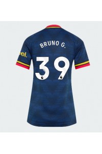 Arsenal Bruno Guimaraes #39 Fotballdrakt Borte Klær Dame 2026-27 Korte ermer